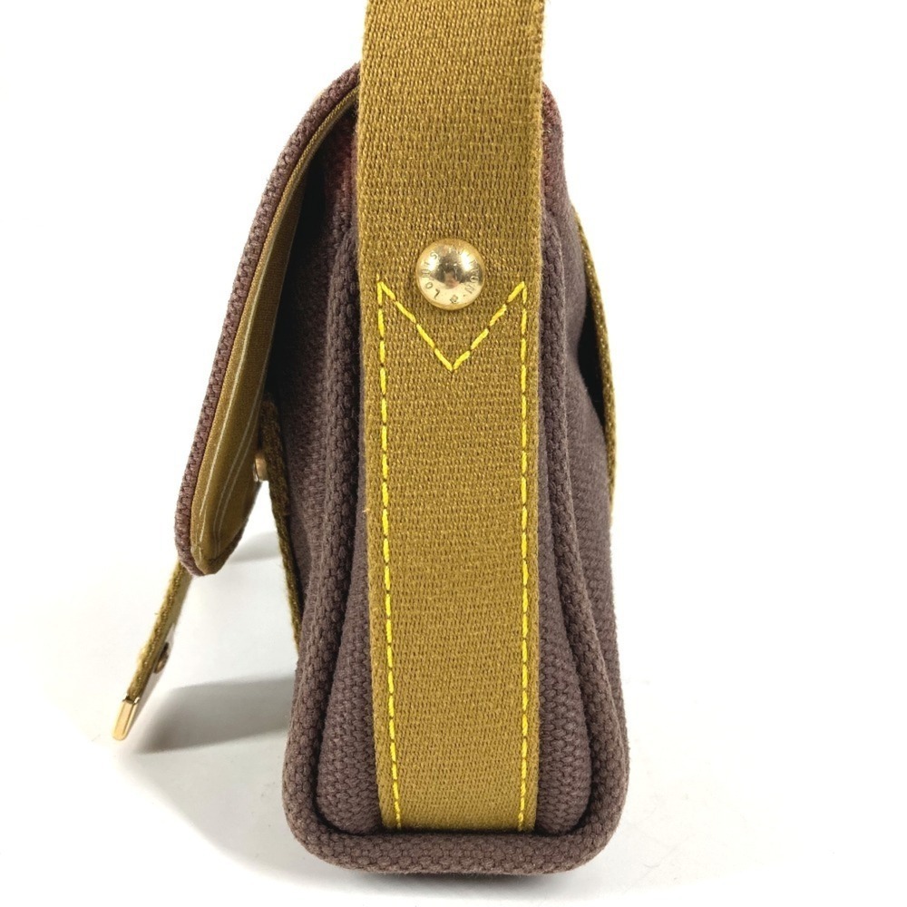 LOUIS VUITTON Brown Canvas Pochette Shoulder Bag - Picture 3 of 16